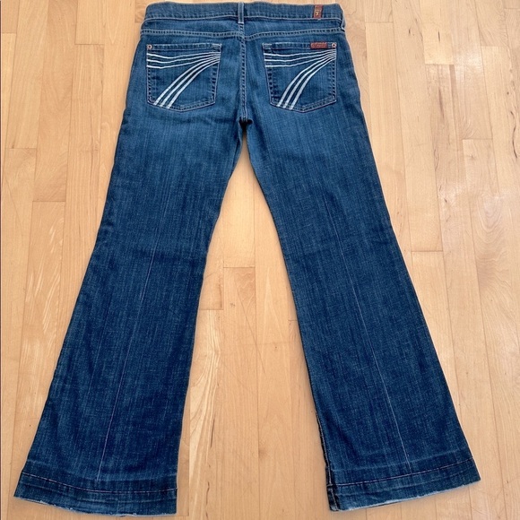 Dojo 29x 28  7FAMK Flare Jeans! - Picture 1 of 10